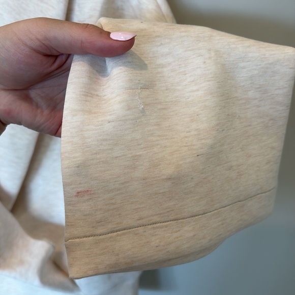 SPANX AIR ESSENTIALS Cream Wrap Blouse - Picture 4 of 7